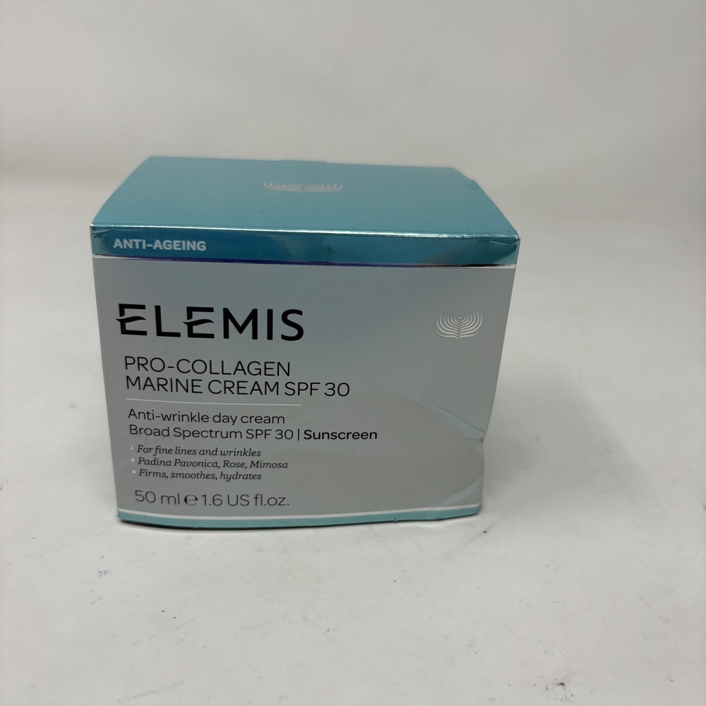 Elemis Pro-Collagen Marine Cream SPF 30 Anti-Wrinkle Day Cream 50ml 1.6oz NIB